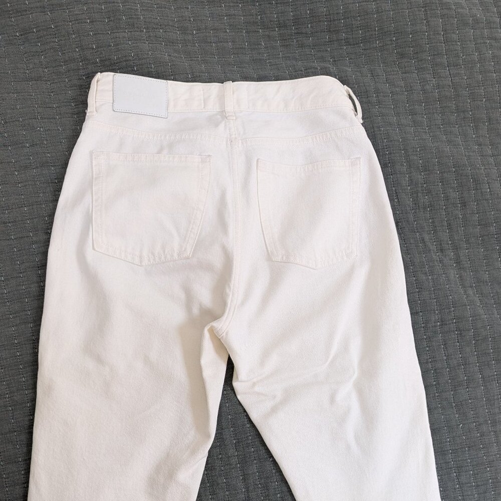 Everlane 90's Cheeky Ankle Ecru 26 - Picture 3 of 3